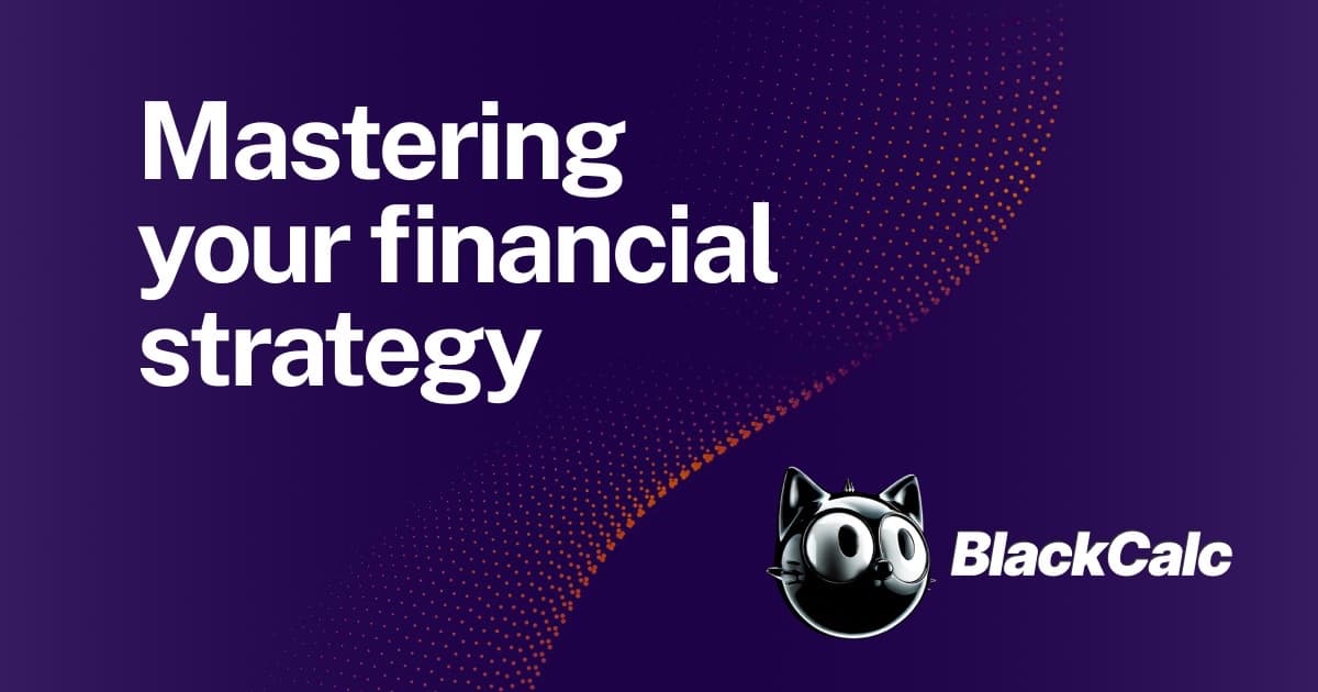 A focused entrepreneur analyzing financial charts on a sleek, modern interface.